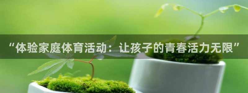 k1体育网址：“体验家庭体育活动：让孩子的青春活力无限”